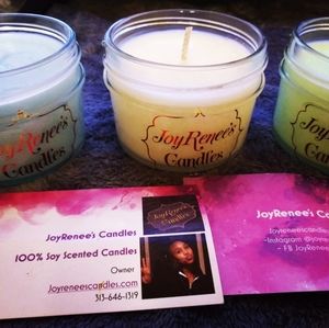 Handmade Soy Scented Candles -4oz
